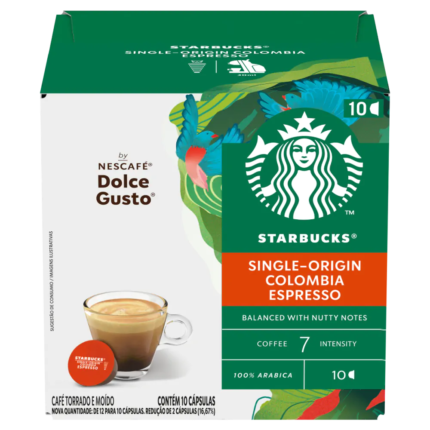 STARBUCKS ESPRESSO COLOMBIA 10 CÁPSULAS